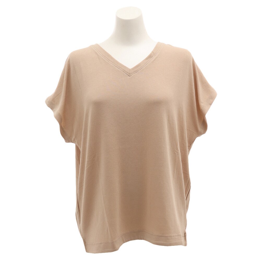  Tシャツ レディース 半袖 ボックスＶネック CH2LS9508 BEG オンライン価格