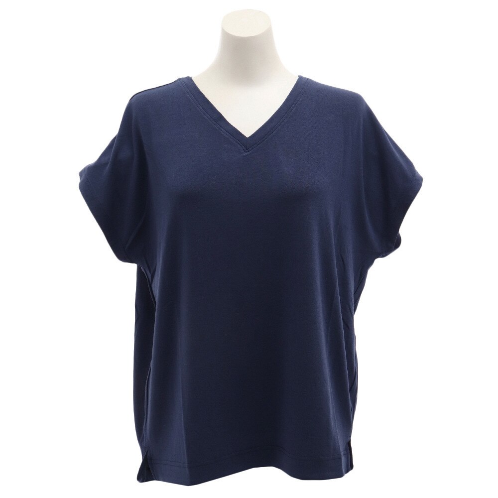  Tシャツ レディース 半袖 ボックスＶネック CH2LS9508 NVY オンライン価格