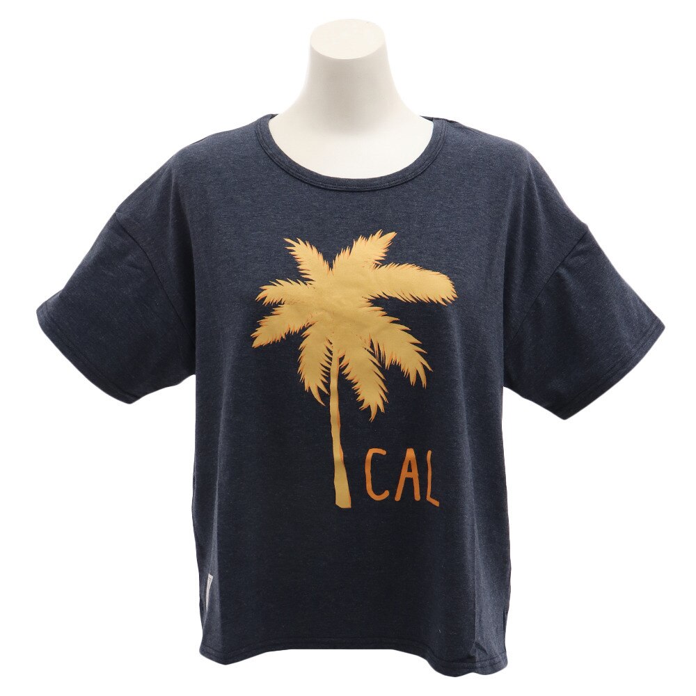  Tシャツ レディース 半袖 CALボックス CH2LS9510 NVY オンライン価格