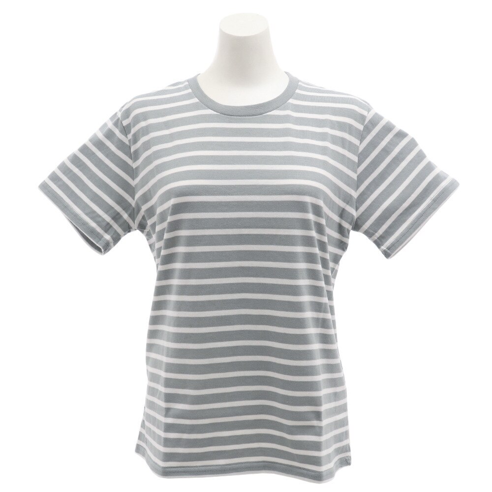  Tシャツ レディース 半袖 ボーダー CH2WS9519 GY/WH オンライン価格
