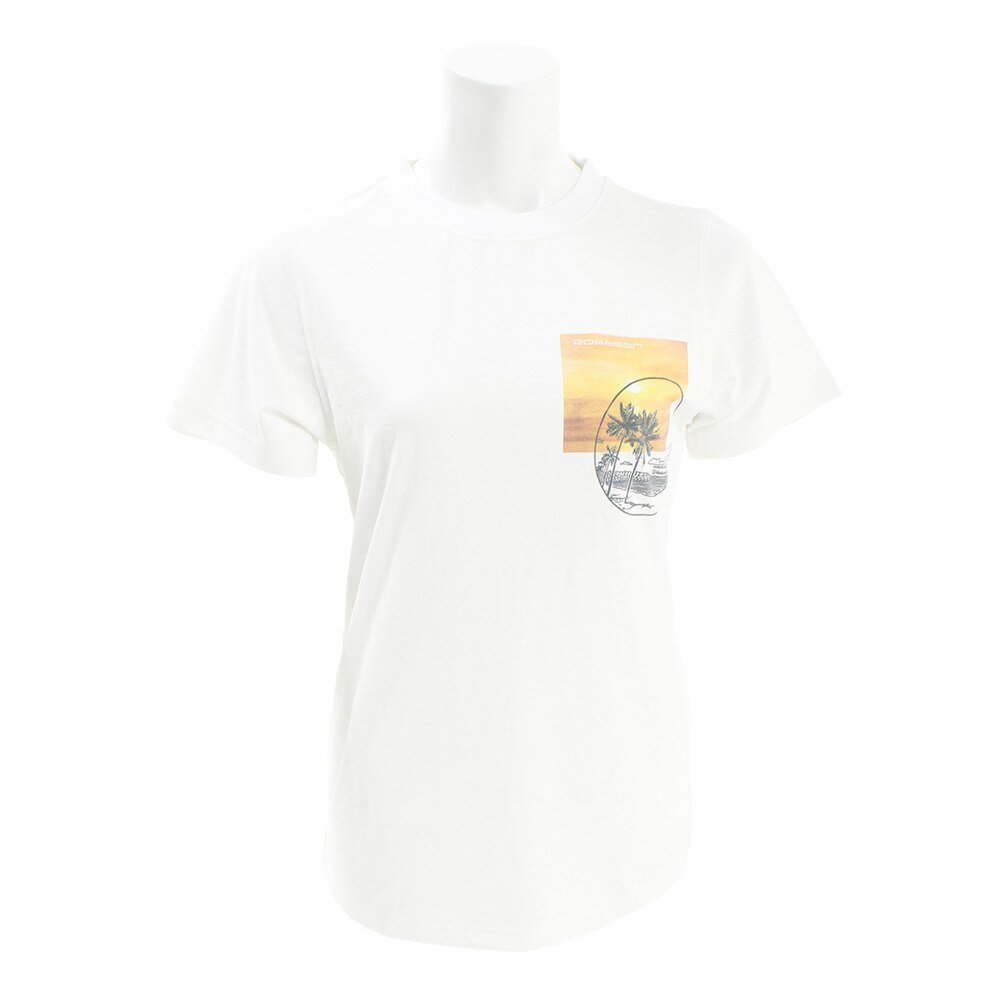  【多少の傷汚れありの為大奉仕】Tシャツ 半袖 サーフクルーネックグラフィック 048-29443-004