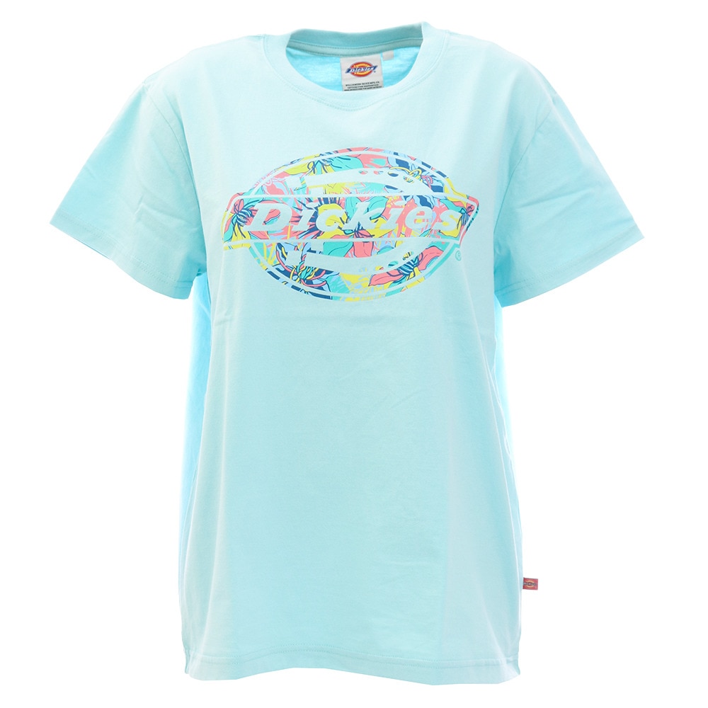 Tシャツ レディース 半袖 花柄ロゴ抜きプリント Dkcn31 オンライン価格 ディッキーズ スーパースポーツゼビオ