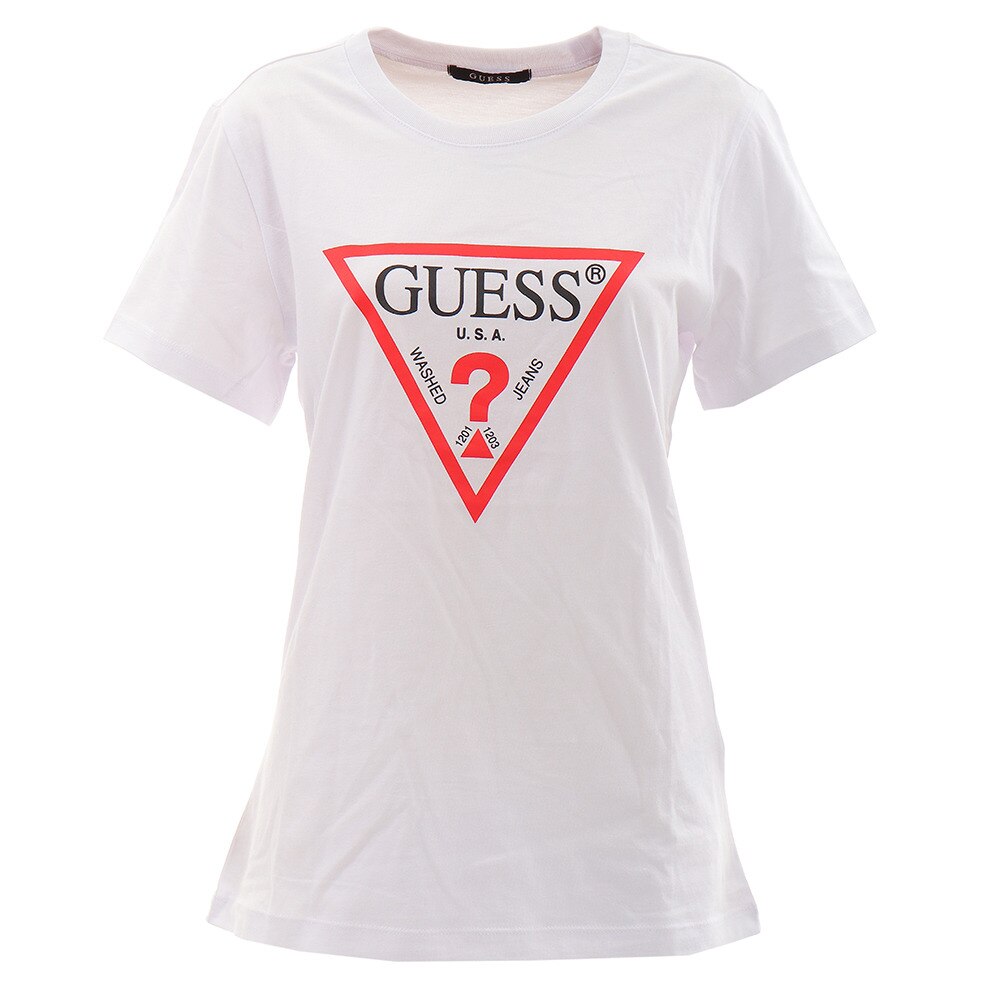  Tシャツ レディース 半袖 プリントロゴ YK2K9405KWHT