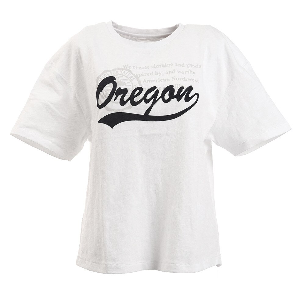  Tシャツ レディース 半袖 OREGON 882EK0UK3237WHT オンライン価格