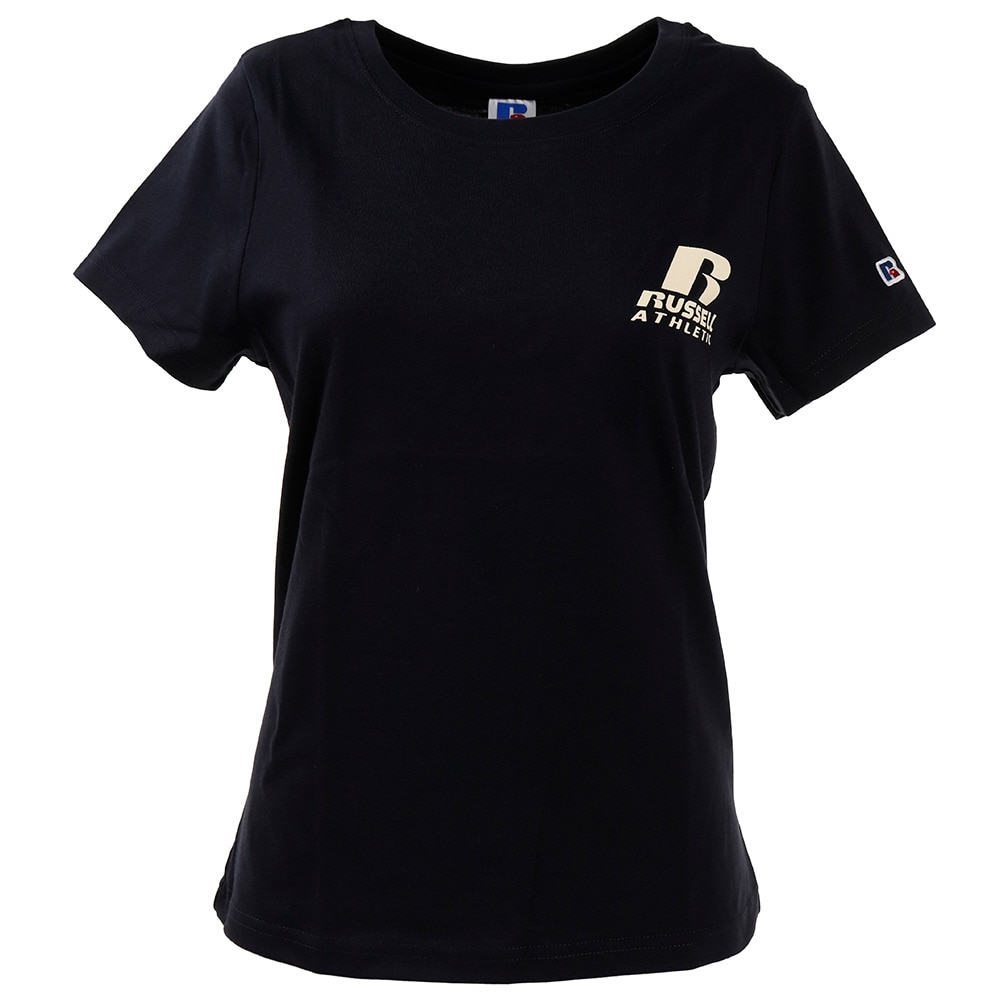 Tシャツ レディース 半袖 ロゴ Rbls1016 Nvy オンライン価格 ラッセル エルブレス