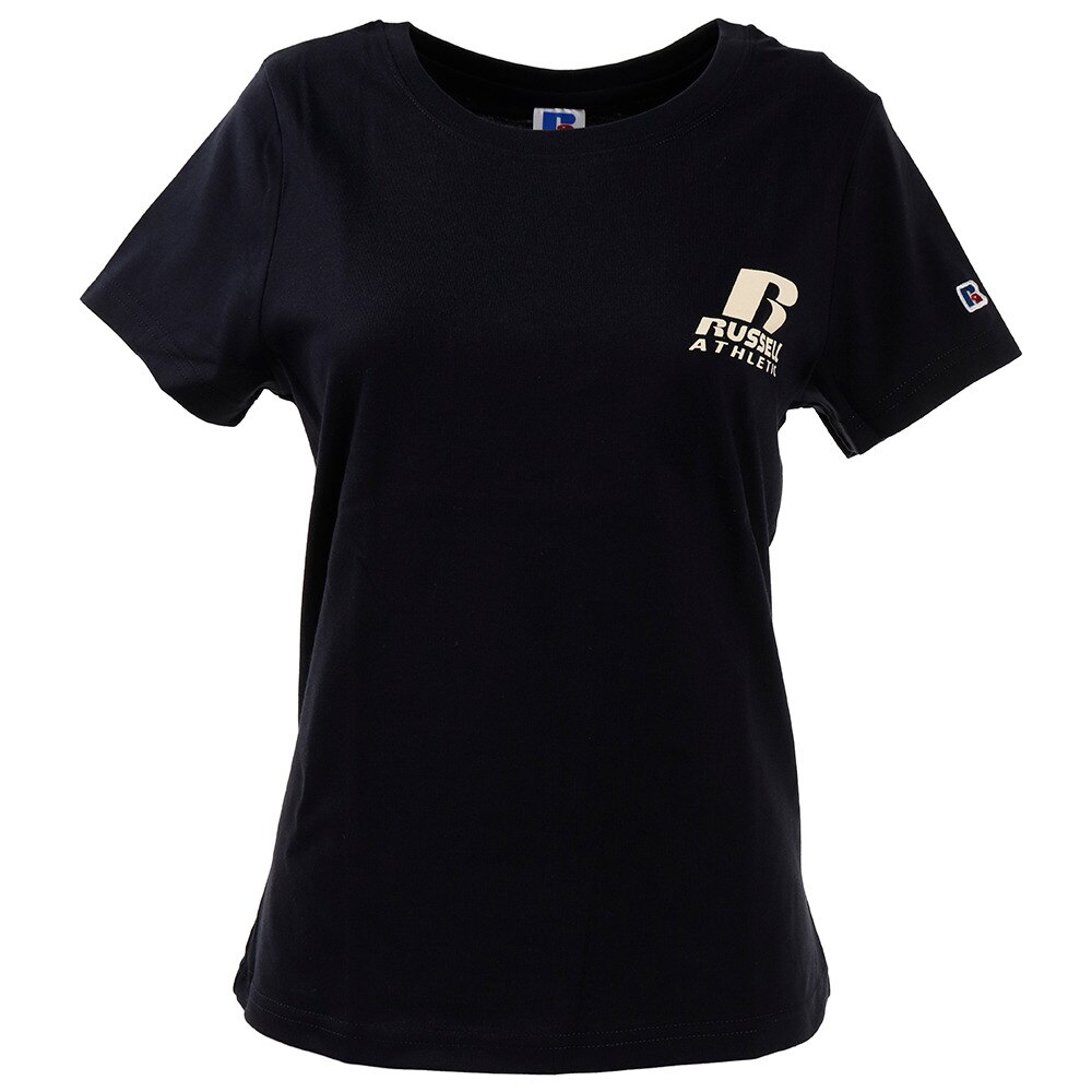 Tシャツ レディース 半袖 ロゴ Rbls1016 Nvy オンライン価格 ラッセル エルブレス Tシャツ レディース 半袖 ロゴ Rbls1016 Nvy オンライン価格 ラッセル エルブレス