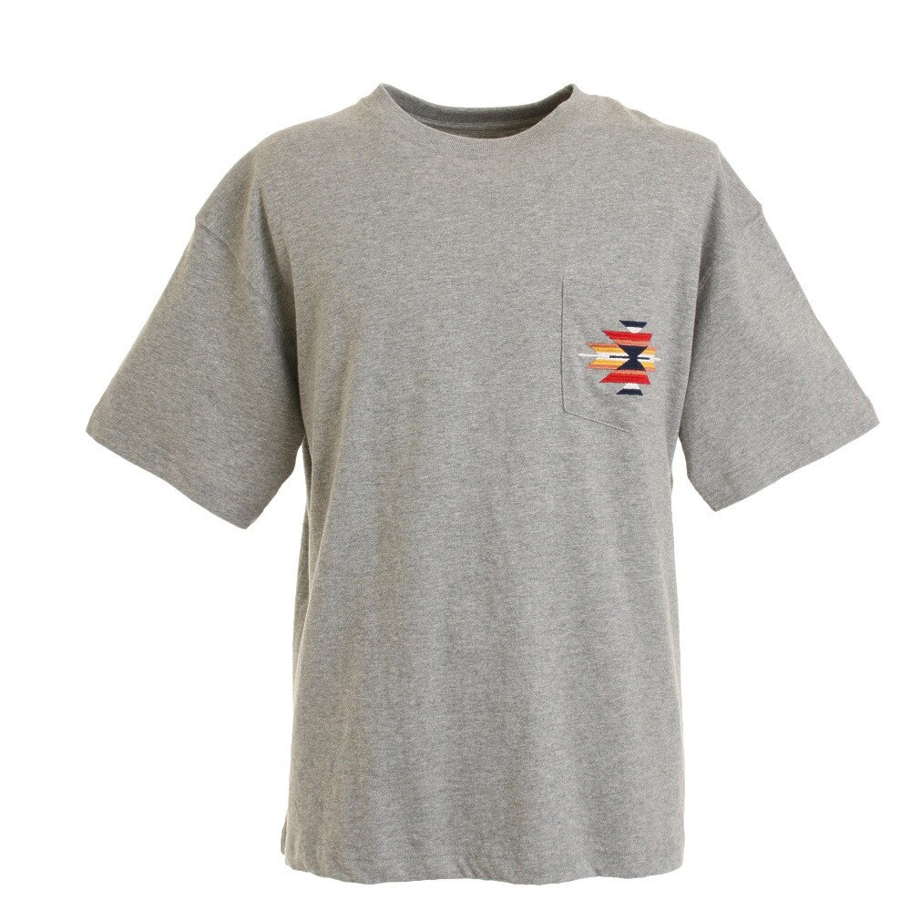  16天竺 刺繍 ビッグTシャツ 202AN2ST144 GRY オンライン価格