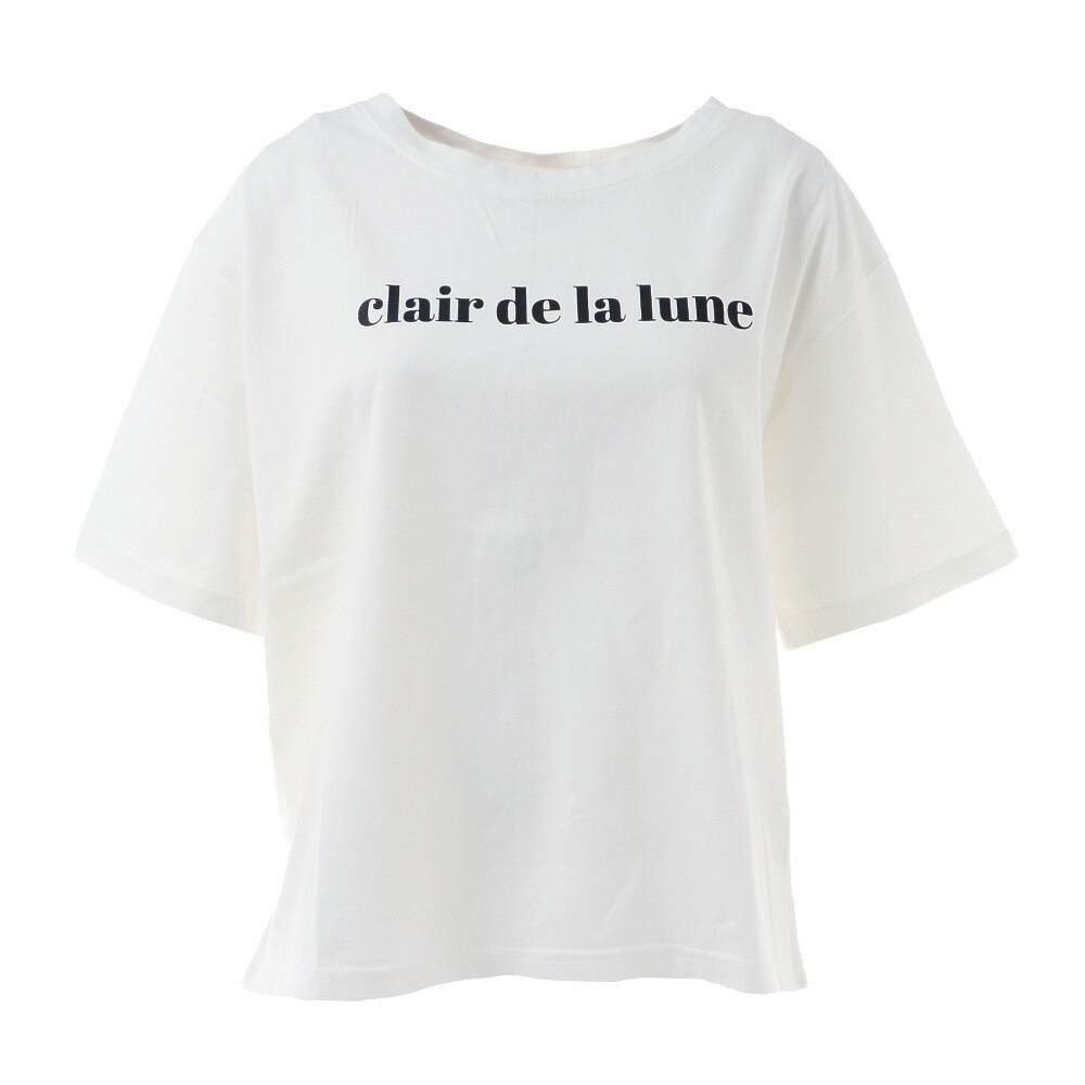  幅広プリントTシャツ XE12800158-OFF
