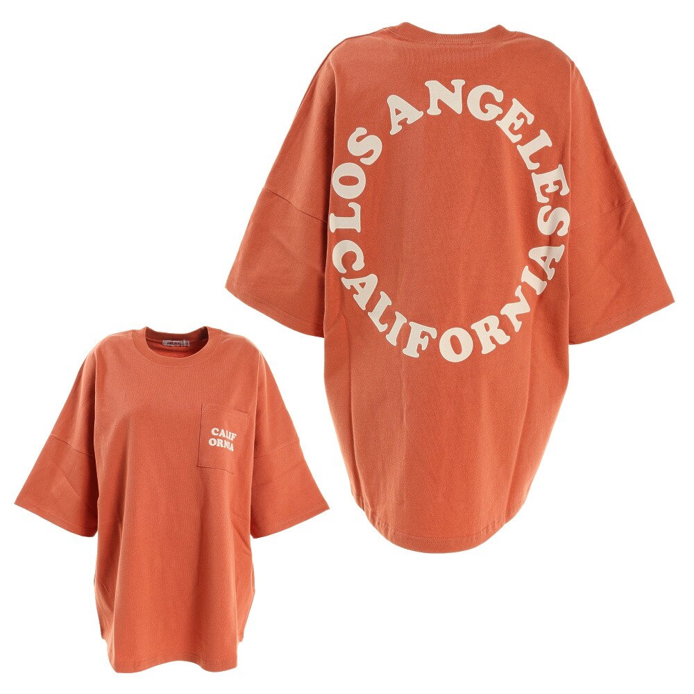  フロッキープリント ビッグＴシャツ 212AN2ST036 ORG