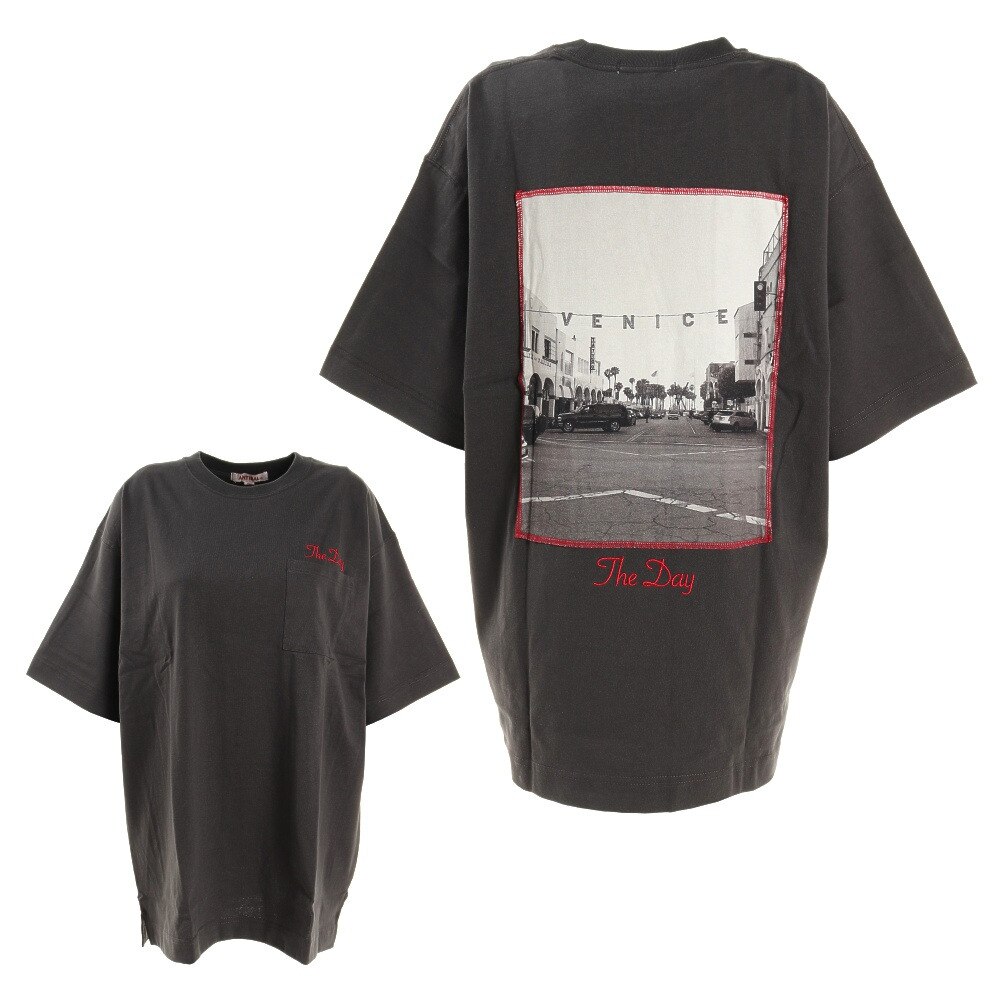 プリントＴシャツ 212AN2ST224 GRY
