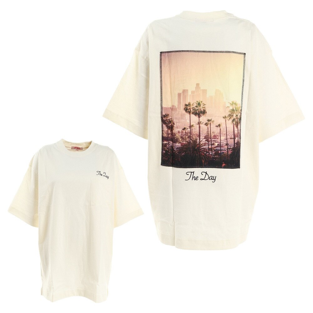  プリントＴシャツ 212AN2ST224 WHT-1