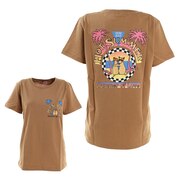 Surfs Up（Surfs Up）（レディース）Tシャツ レディース 半袖 プリント サンセット 212SU2ST151 BEG