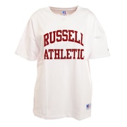 ラッセル（RUSSELL）（レディース）PRINT 半袖Tシャツ RBL22S1002 WHT