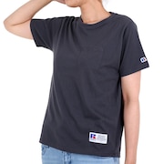 ラッセル（RUSSELL）（レディース）POCKET 半袖Tシャツ RBL22S1003 DGRY