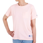 ラッセル（RUSSELL）（レディース）POCKET 半袖Tシャツ RBL22S1003 PNK