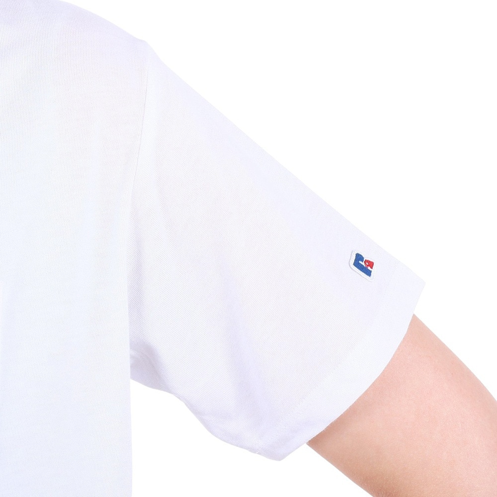 ラッセル（RUSSELL）（レディース）POCKET 半袖Tシャツ RBL22S1003 WHT