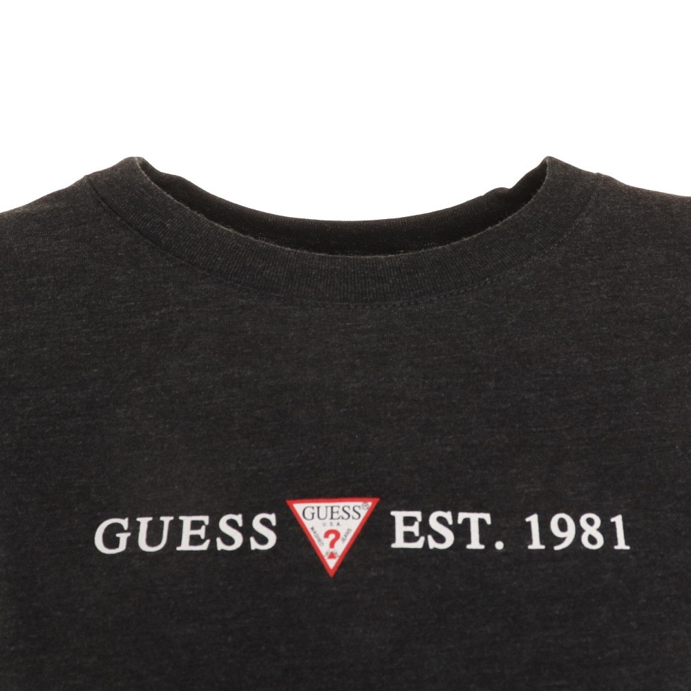 ゲス（GUESS）（レディース）文字ロゴプリント 半袖Tシャツ YM2K8432 KCGY