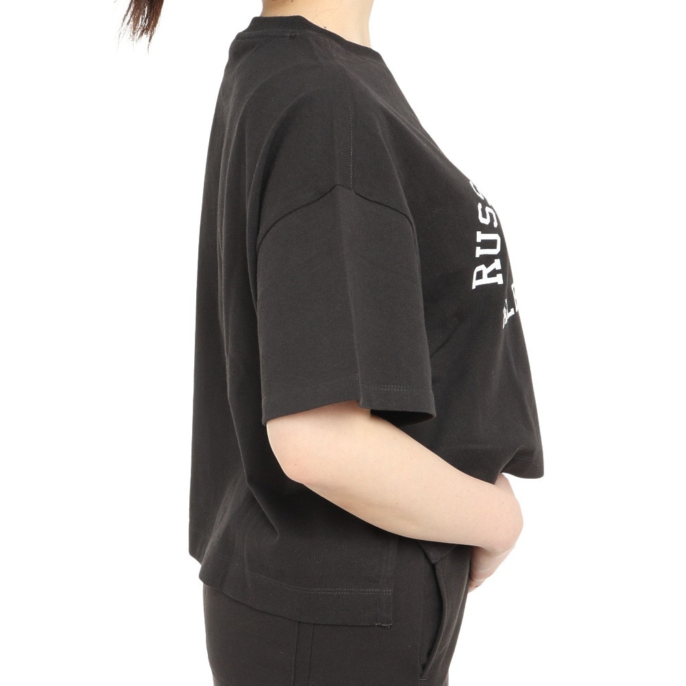 ラッセル（RUSSELL）（レディース）16/-OE ショート丈半袖Tシャツ RBL23S1002 CGRY