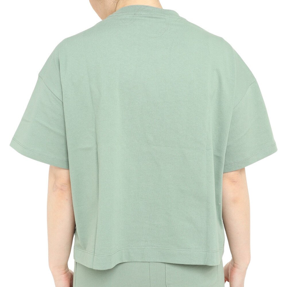 ラッセル（RUSSELL）（レディース）16/-OE ショート丈半袖Tシャツ RBL23S1002 GRN★★★
