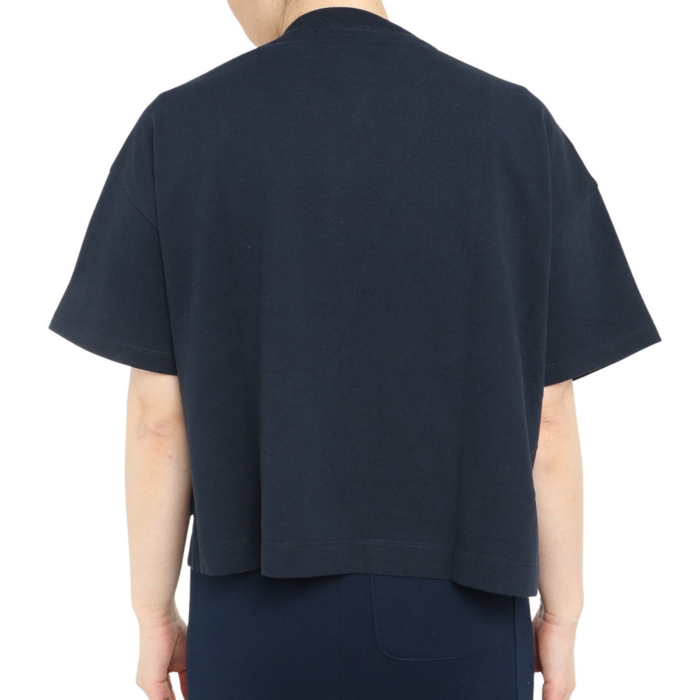 ラッセル（RUSSELL）（レディース）16/-OE ショート丈半袖Tシャツ RBL23S1002 NVY