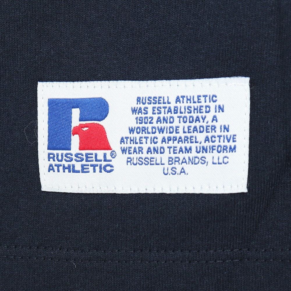 ラッセル（RUSSELL）（レディース）16/-OE ショート丈半袖Tシャツ RBL23S1002 NVY