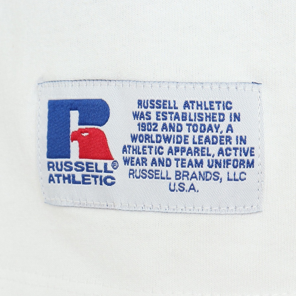 ラッセル（RUSSELL）（レディース）16/-OE ショート丈半袖Tシャツ RBL23S1002 WHT