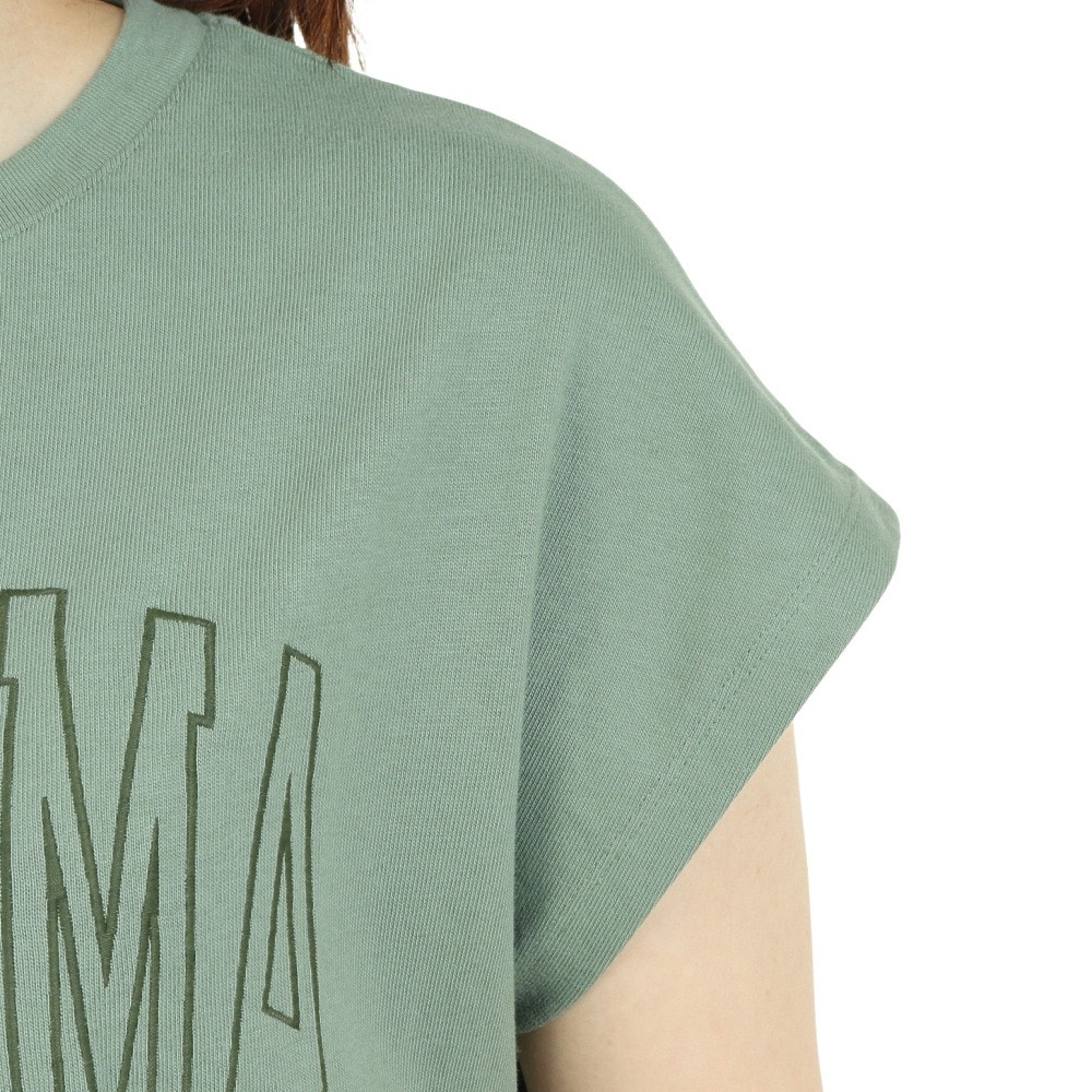 ラッセル（RUSSELL）（レディース）半袖Tシャツ レディース 88/12 フレンチスリーブ RBL23S1003 GRN