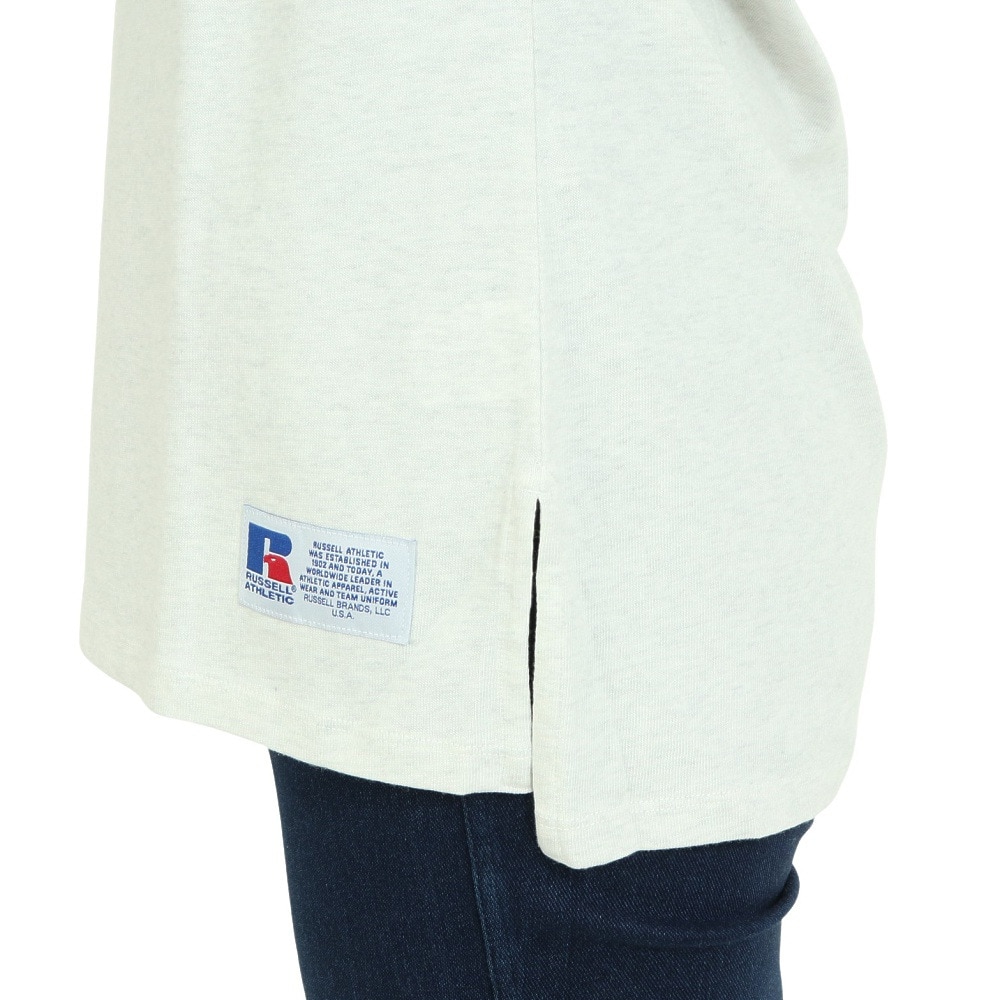 ラッセル（RUSSELL）（レディース）半袖Tシャツ レディース 88/12 フレンチスリーブ RBL23S1003 IVR
