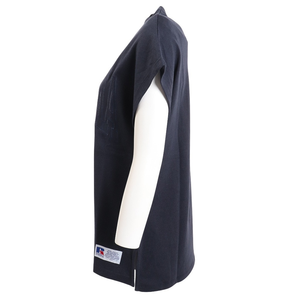 ラッセル（RUSSELL）（レディース）半袖Tシャツ レディース 88/12 カレッジ RBL23S1003 NVY