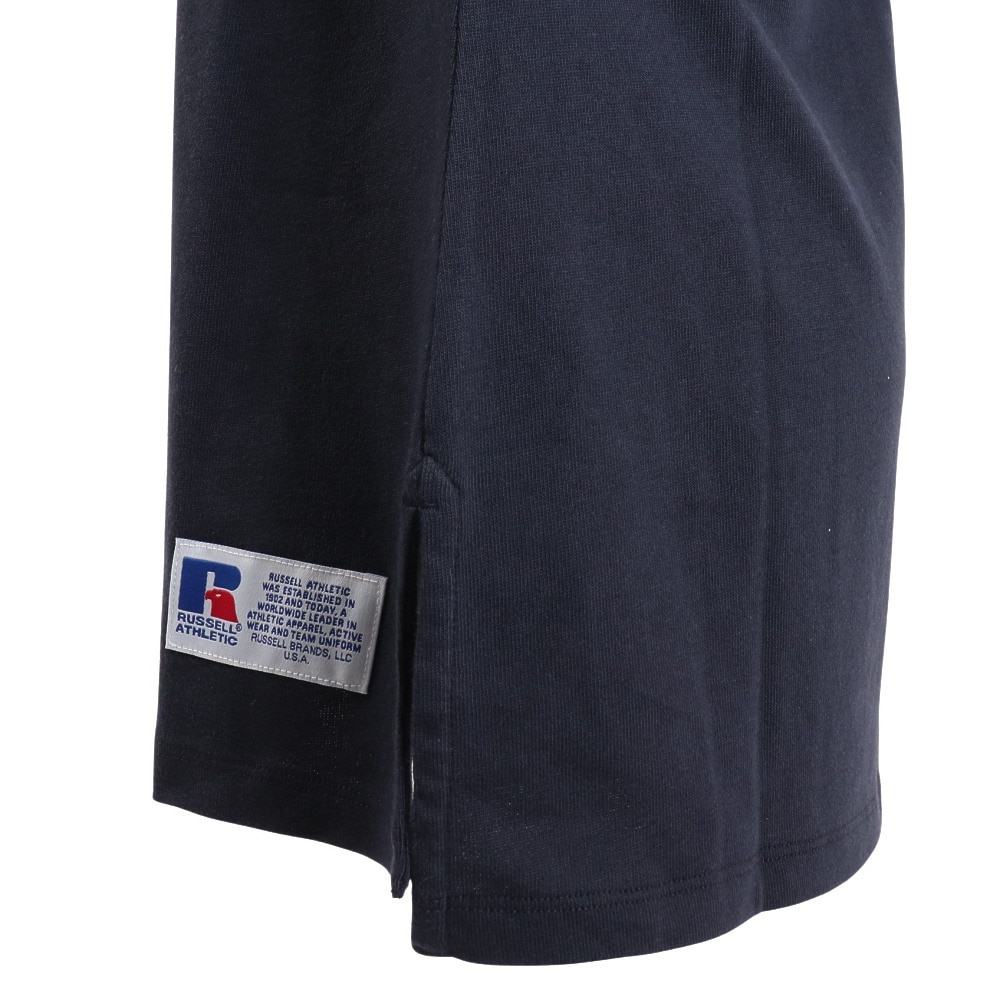 ラッセル（RUSSELL）（レディース）半袖Tシャツ レディース 88/12 カレッジ RBL23S1003 NVY