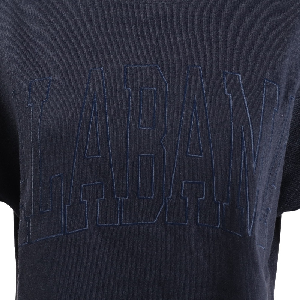 ラッセル（RUSSELL）（レディース）半袖Tシャツ レディース 88/12 カレッジ RBL23S1003 NVY
