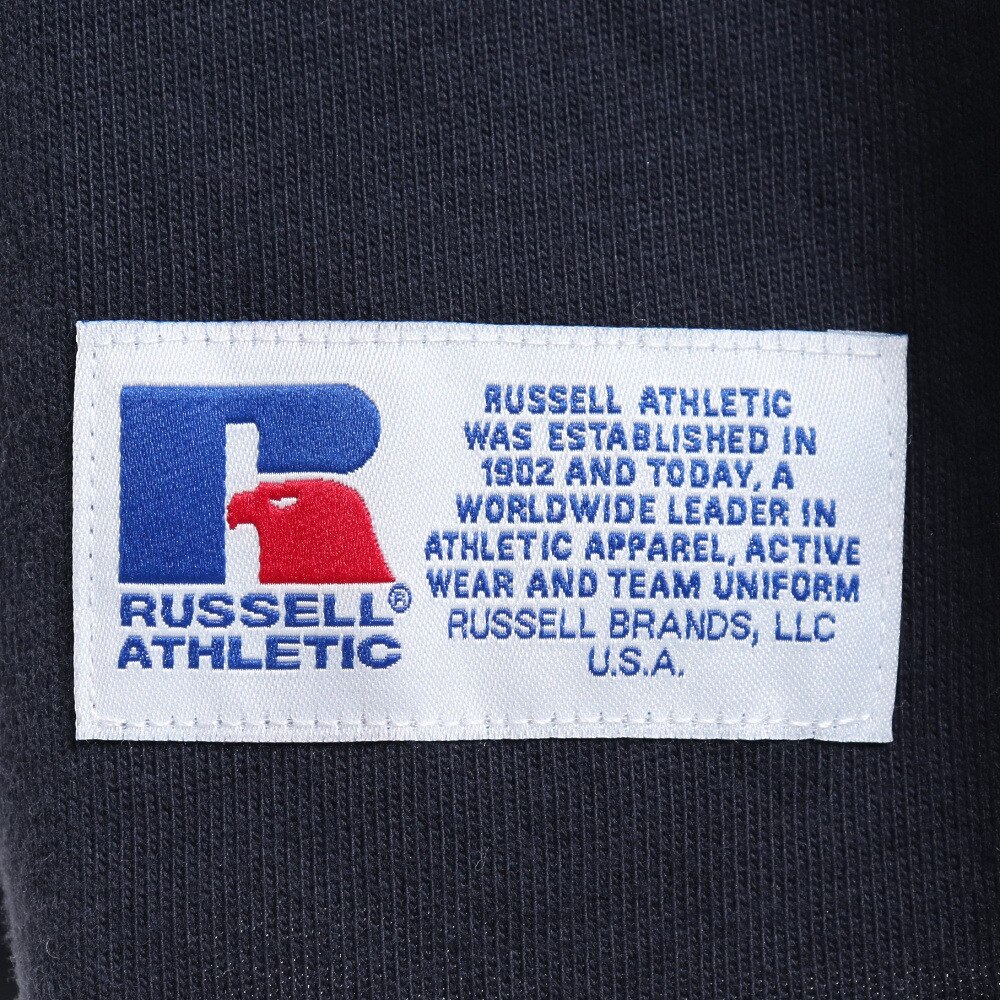 ラッセル（RUSSELL）（レディース）半袖Tシャツ レディース 88/12 カレッジ RBL23S1003 NVY