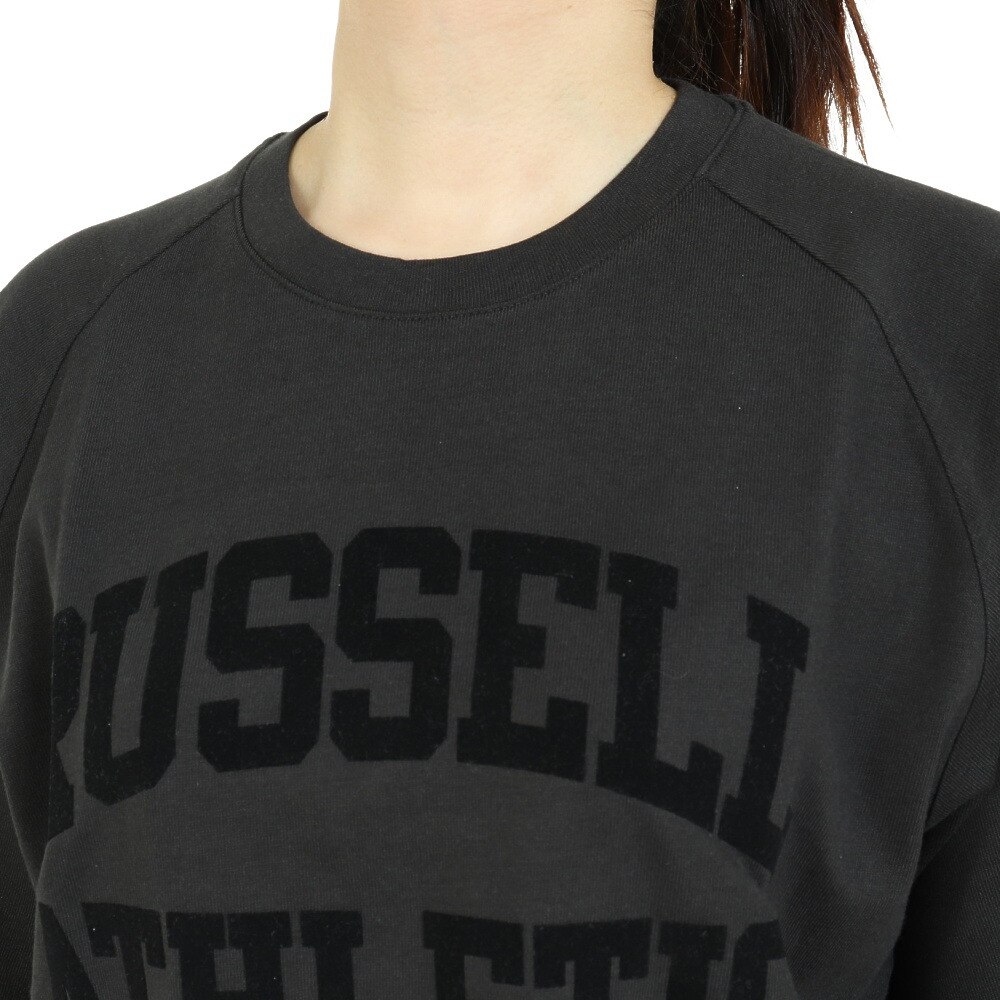 ラッセル（RUSSELL）（レディース）半袖Tシャツ レディース 88/12 ラグラン RBL23S1004 CGRY
