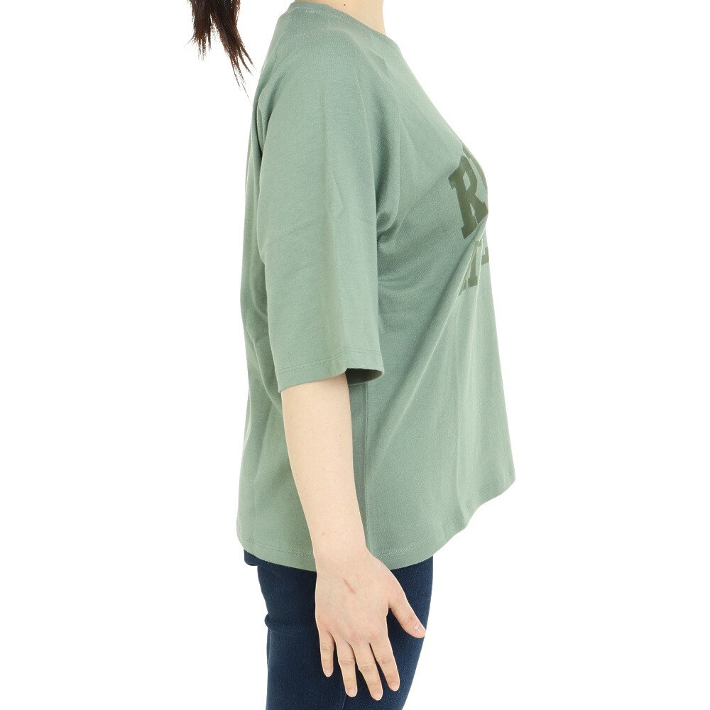 ラッセル（RUSSELL）（レディース）半袖Tシャツ レディース 88/12 ラグラン RBL23S1004 GRN