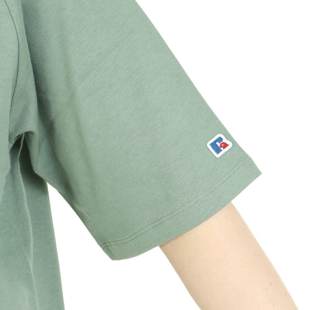 ラッセル（RUSSELL）（レディース）半袖Tシャツ レディース 88/12 ラグラン RBL23S1004 GRN