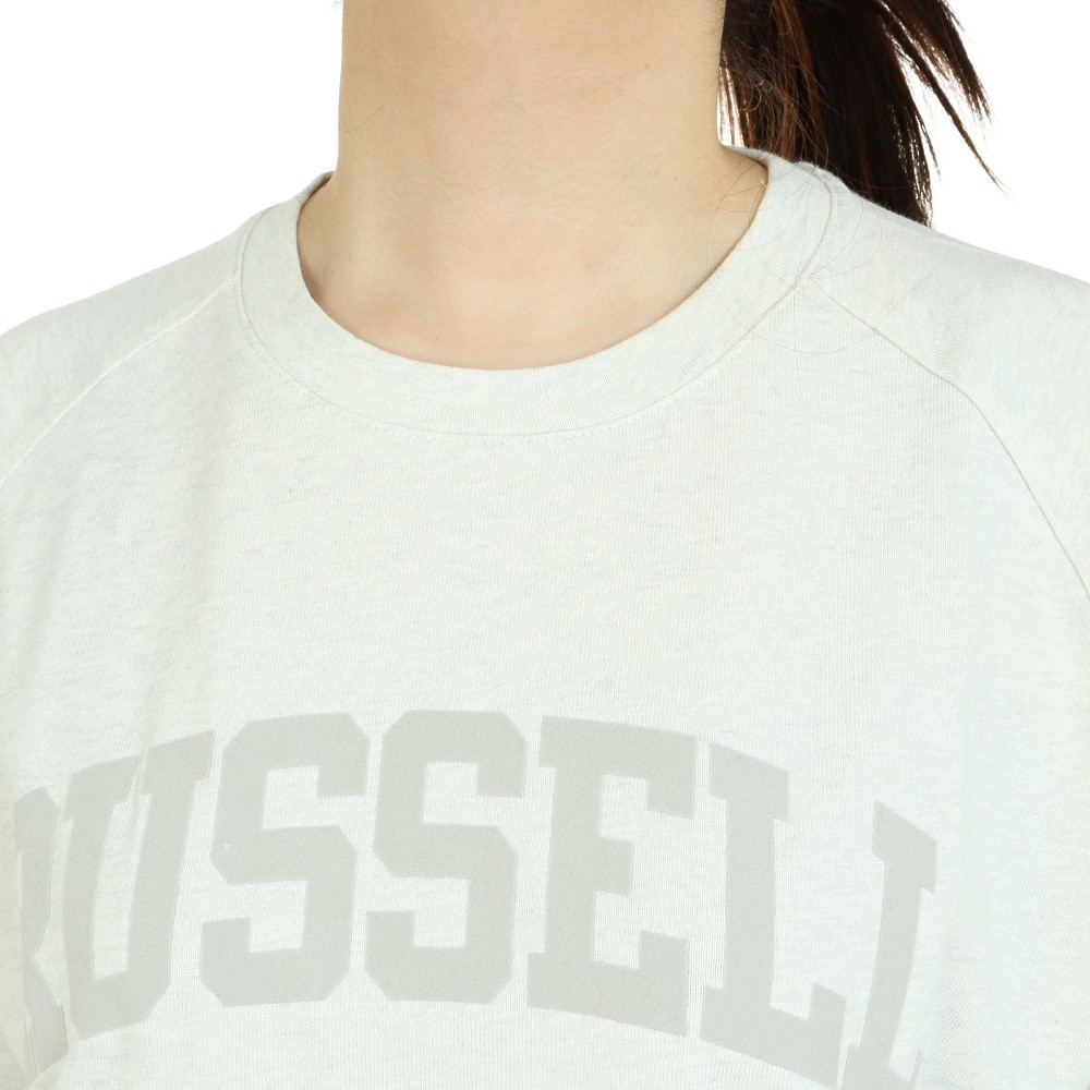 ラッセル（RUSSELL）（レディース）半袖Tシャツ レディース 88/12 ラグラン RBL23S1004 IVR