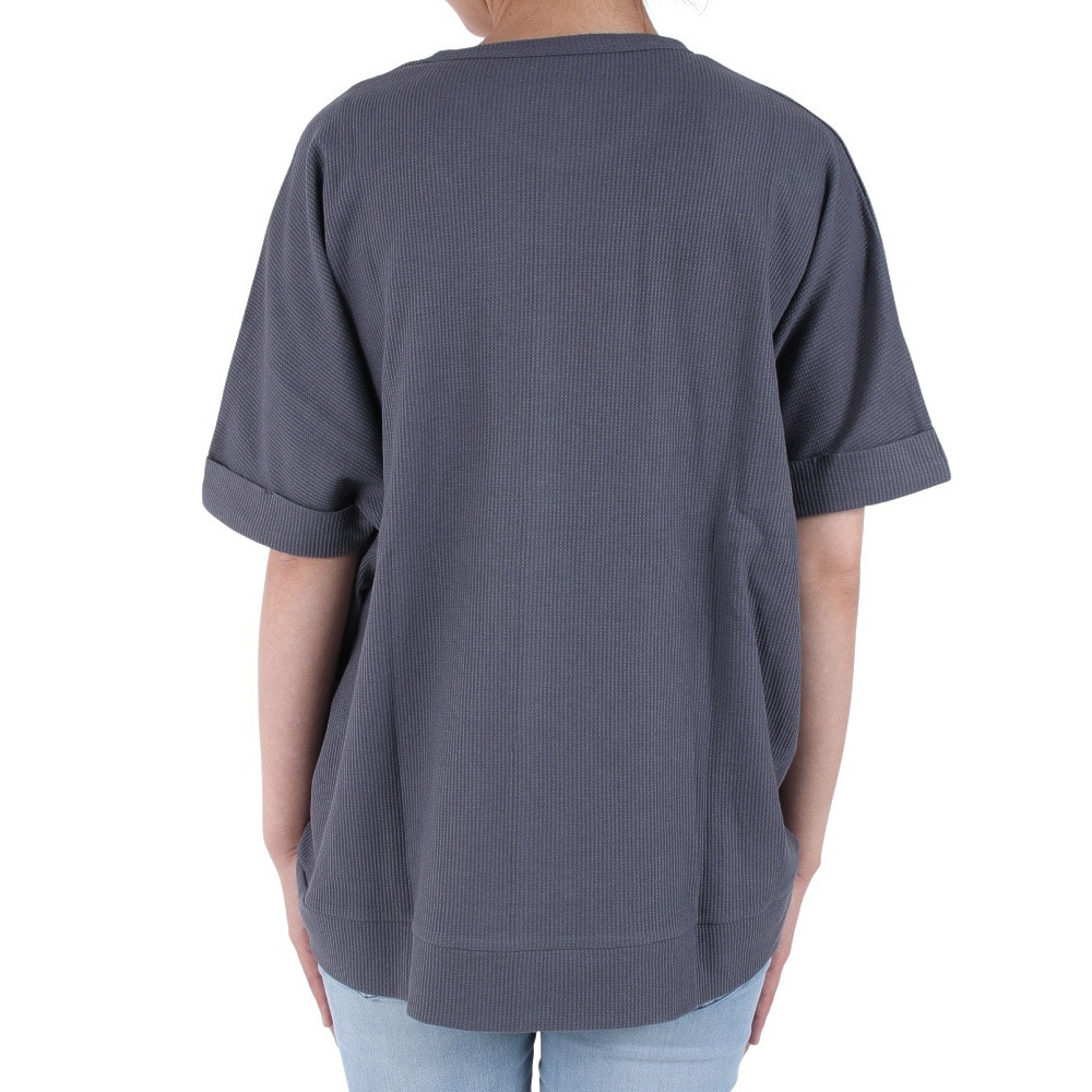 ミティス（mitis）（キッズ）半袖Tシャツ レディース サーマルドルマン プルオーバー 23111011IVO