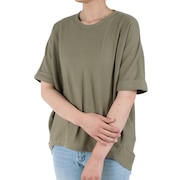 (キッズ)半袖Tシャツ レディース サーマルドルマン プルオーバー 23111011KHA