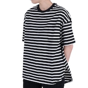 (キッズ)半袖Tシャツ レディース ポケット付き ラウンド 23189053BD2