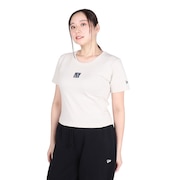 (レディース)半袖 ミニ コットン Tシャツ 14121819