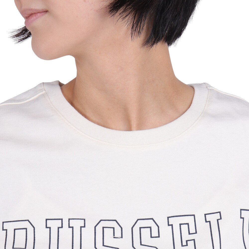 ラッセル（RUSSELL）（レディース）16/-OE ショート丈 REG Tシャツ RBL24S1001 IVR