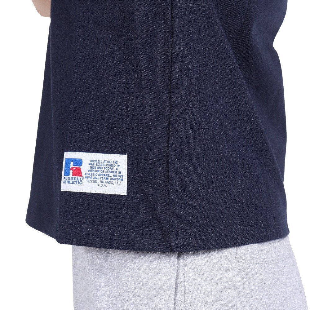 ラッセル（RUSSELL）（レディース）16/-OE ショート丈 REG Tシャツ RBL24S1001 NVY