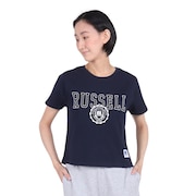 ラッセル（RUSSELL）（レディース）16/-OE ショート丈 REG Tシャツ RBL24S1001 NVY