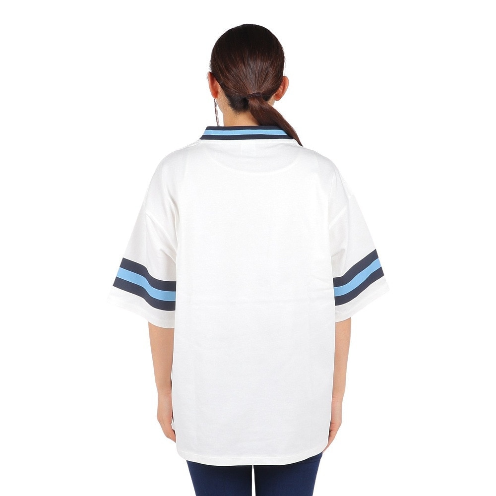ラッセル（RUSSELL）（レディース）ProCottonフットボールTシャツ スパッツ付き RBL24S1002 WHT