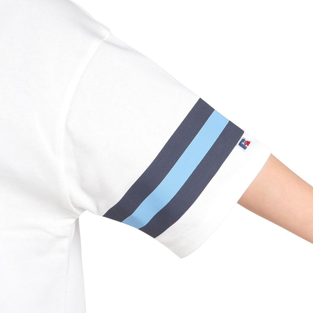 ラッセル（RUSSELL）（レディース）ProCottonフットボールTシャツ スパッツ付き RBL24S1002 WHT