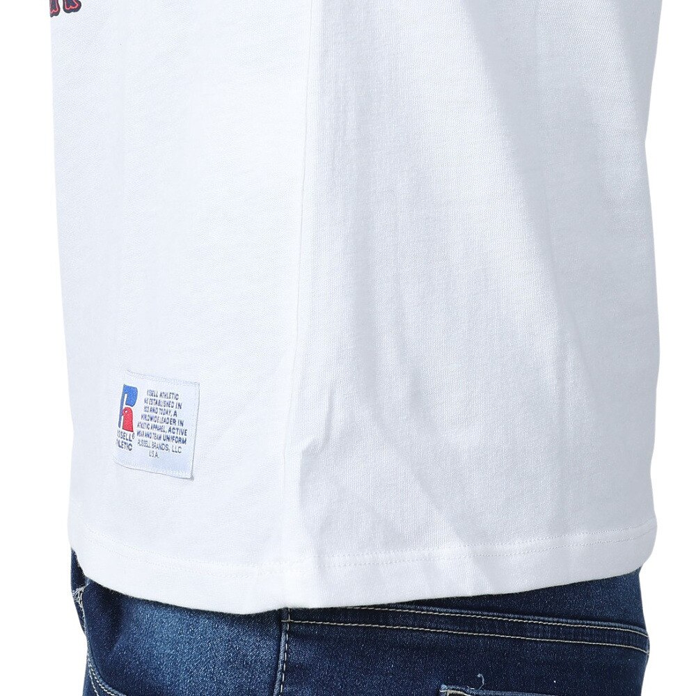 ラッセル（RUSSELL）（レディース）20S/-カレッジREG 半袖Tシャツ RBL24S1011 WHT