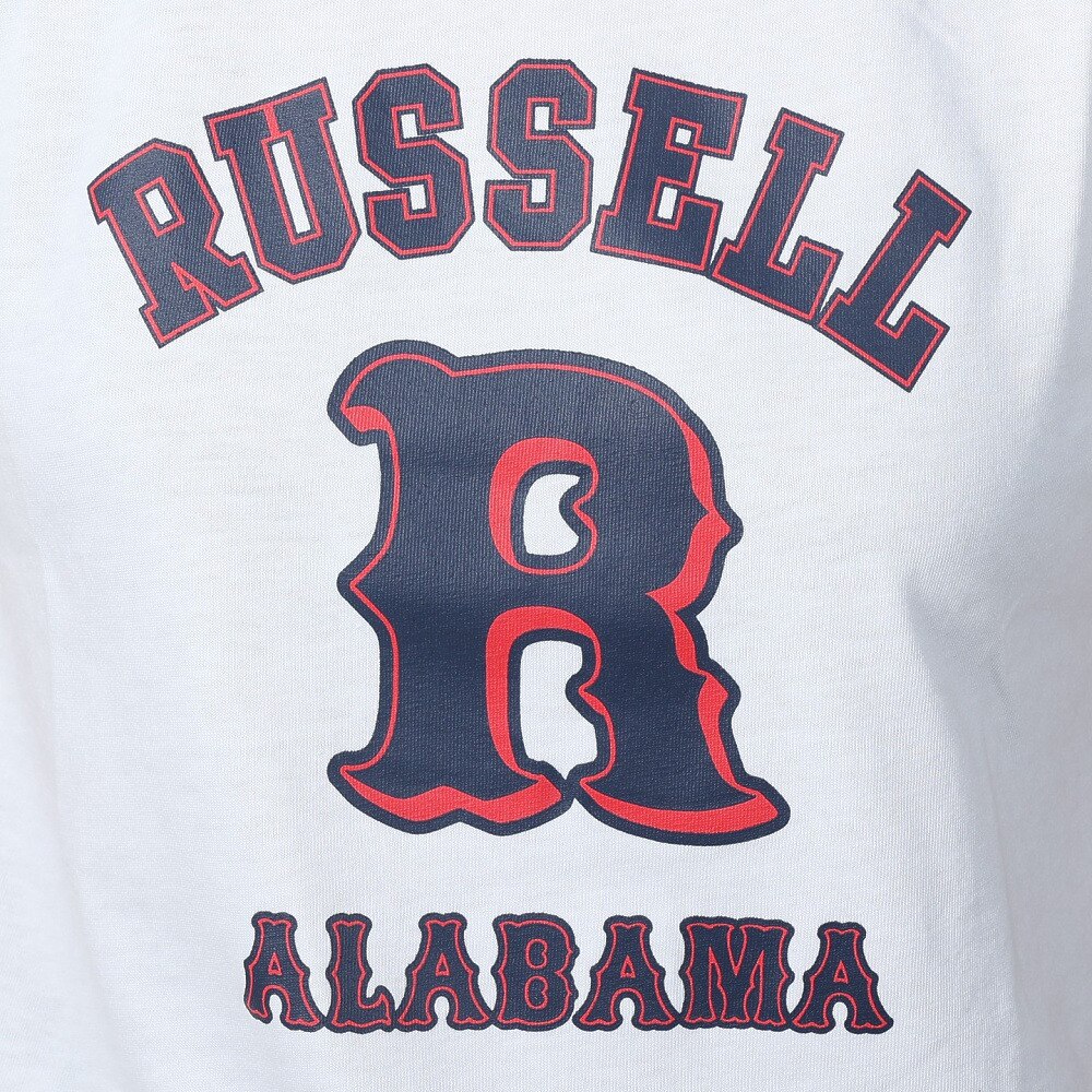 ラッセル（RUSSELL）（レディース）20S/-カレッジREG 半袖Tシャツ RBL24S1011 WHT