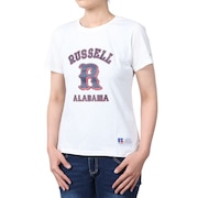 ラッセル（RUSSELL）（レディース）20S/-カレッジREG 半袖Tシャツ RBL24S1011 WHT