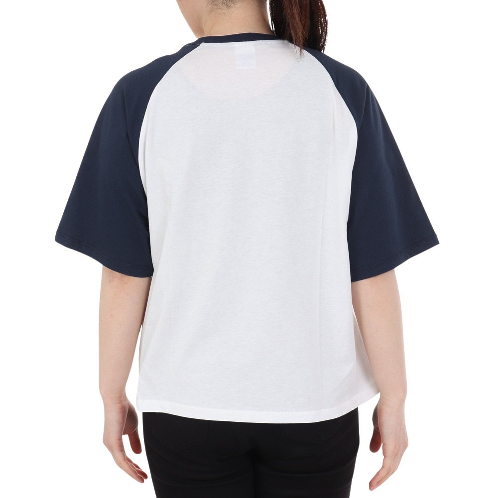 ラッセル（RUSSELL）（レディース）ラグラン ワイド Tシャツ RBL24S1013 WHT