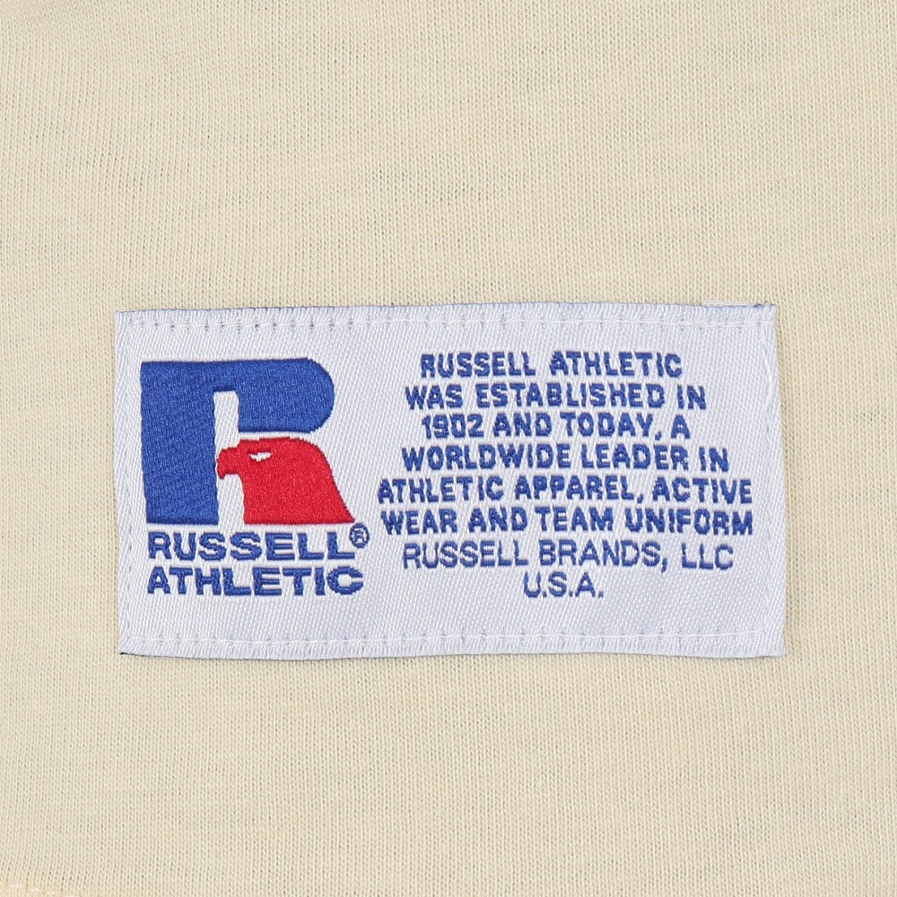 ラッセル（RUSSELL）（レディース）ナンバリング ワイド Tシャツ RBL24S1014 CRM